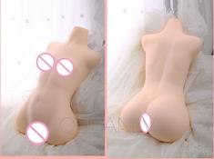 half body sex doll 4D reality masturbation vagina and anus male masturbation adult supplies sex toys invented by AutomaticWoman